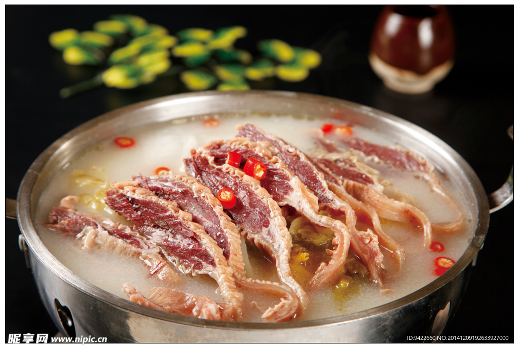 酸菜燉鹿肉