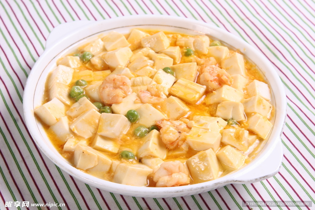 咸蛋黃蝦仁燴豆腐