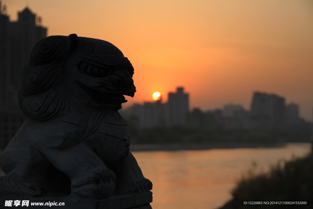 殘陽夕照