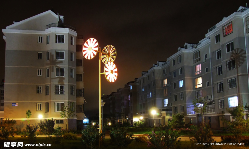 夜景小區(qū)