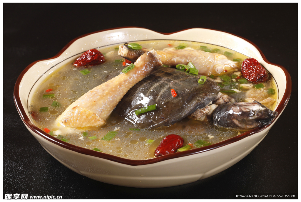 母雞燉甲魚