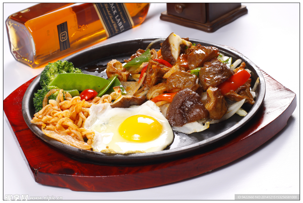 鐵板肥腸飯