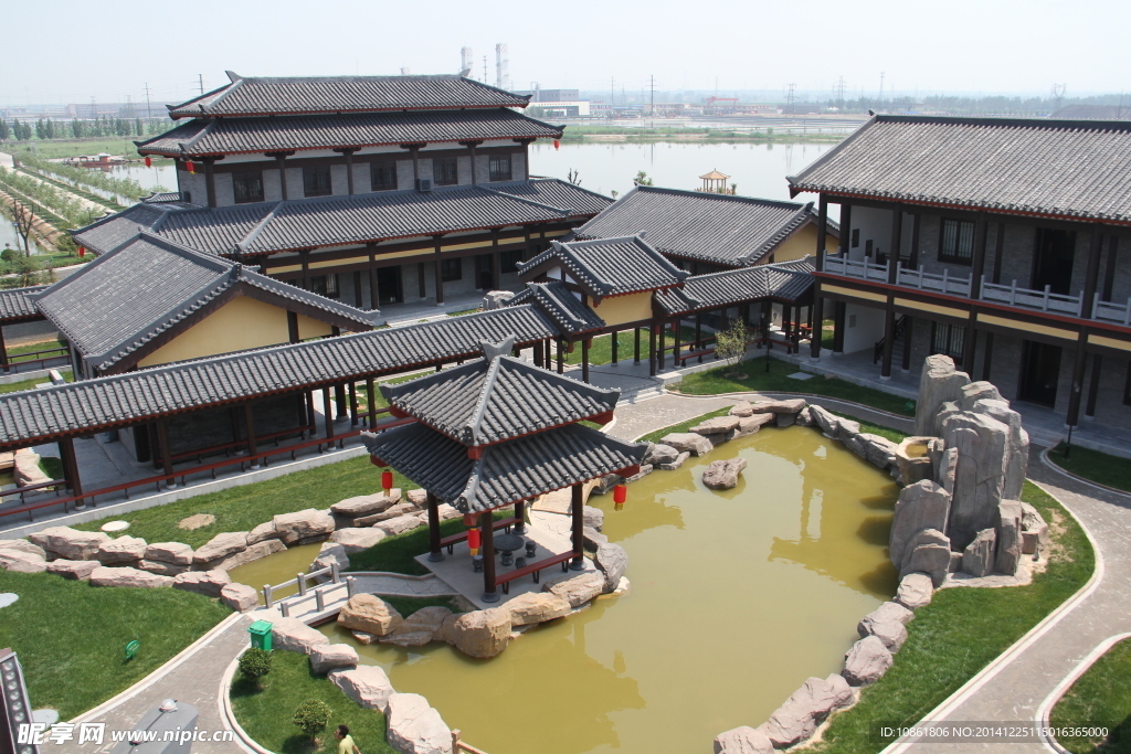 旅游建筑風景亭子