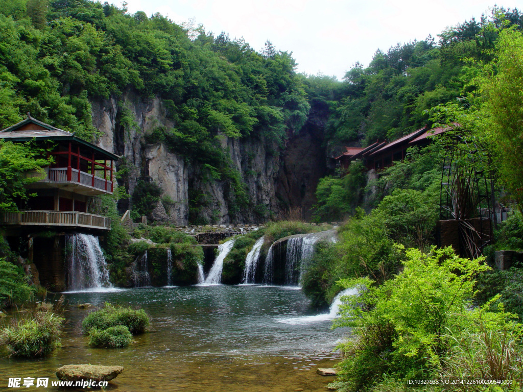 山水風景