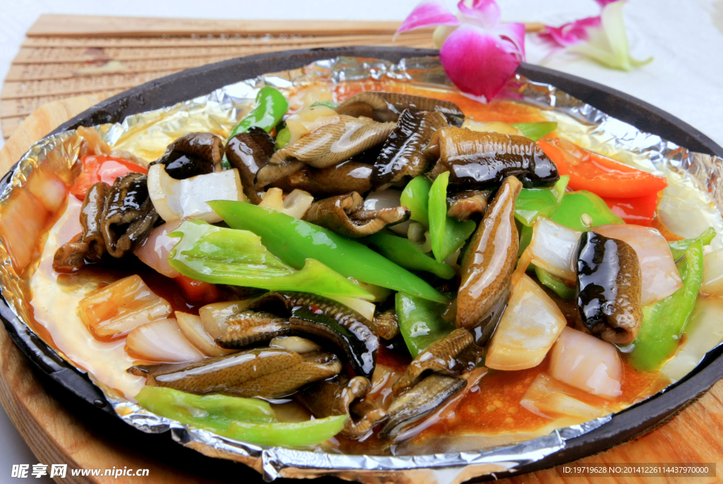 鐵板鱔段