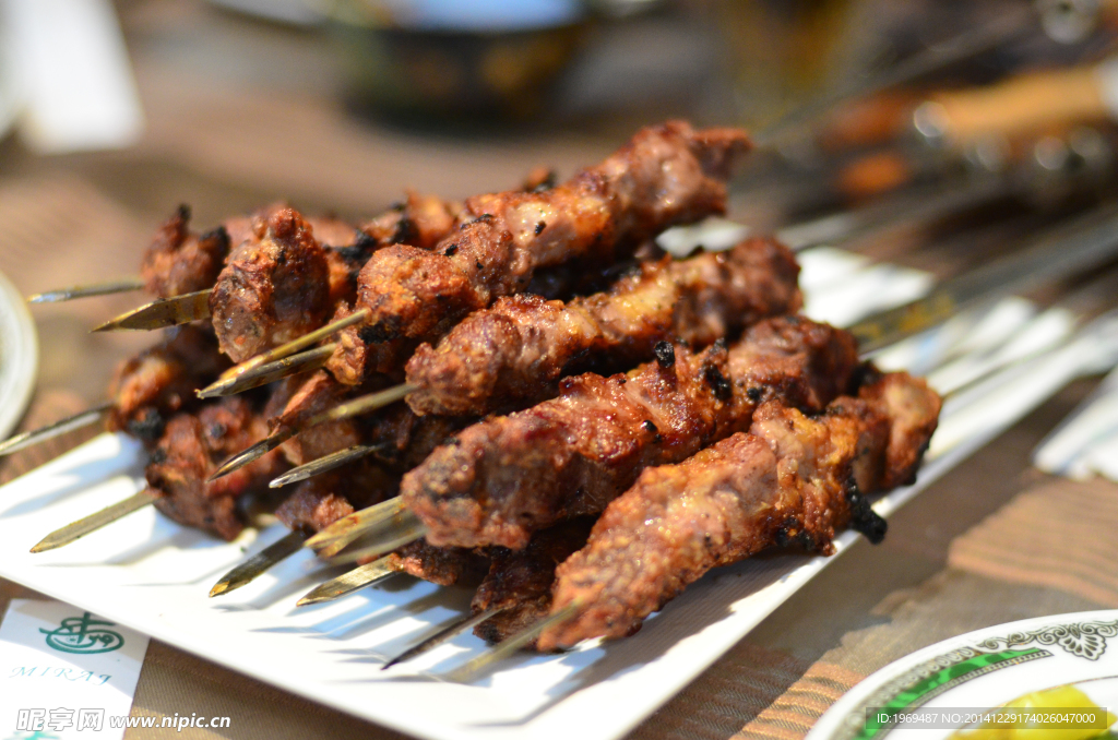 羊肉串燒烤