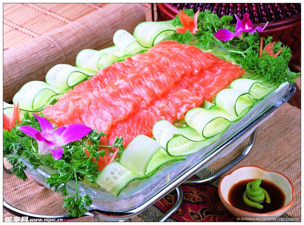 三紋魚刺身