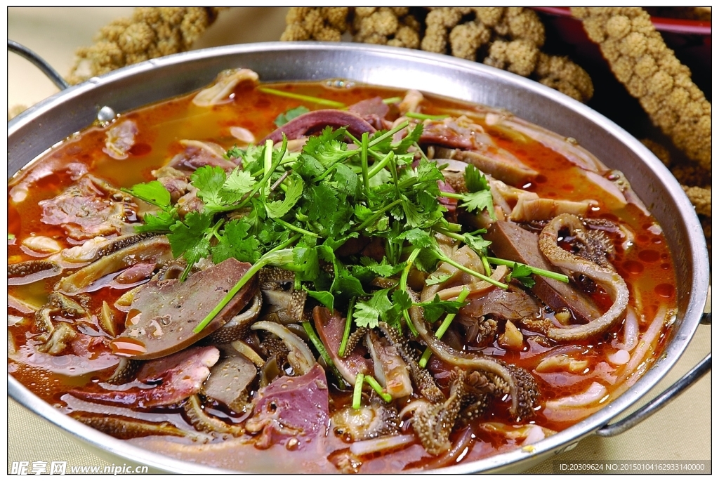 鍋仔辣味羊雜元