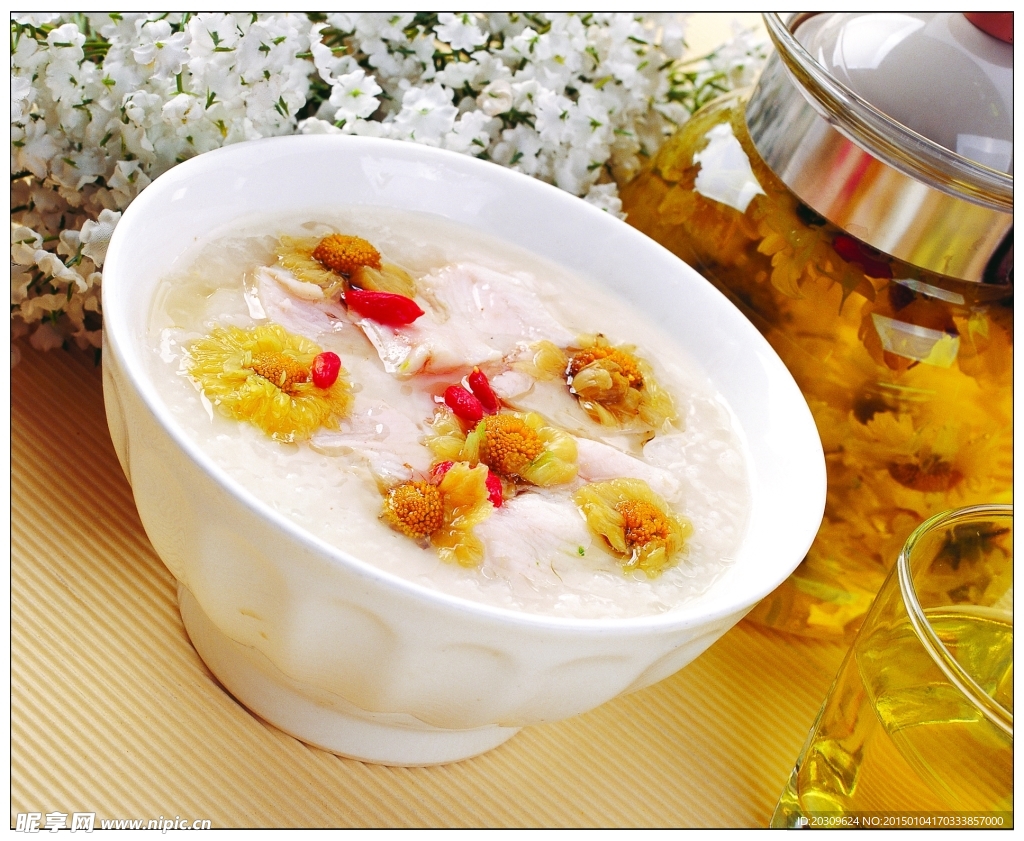 菊花魚片粥