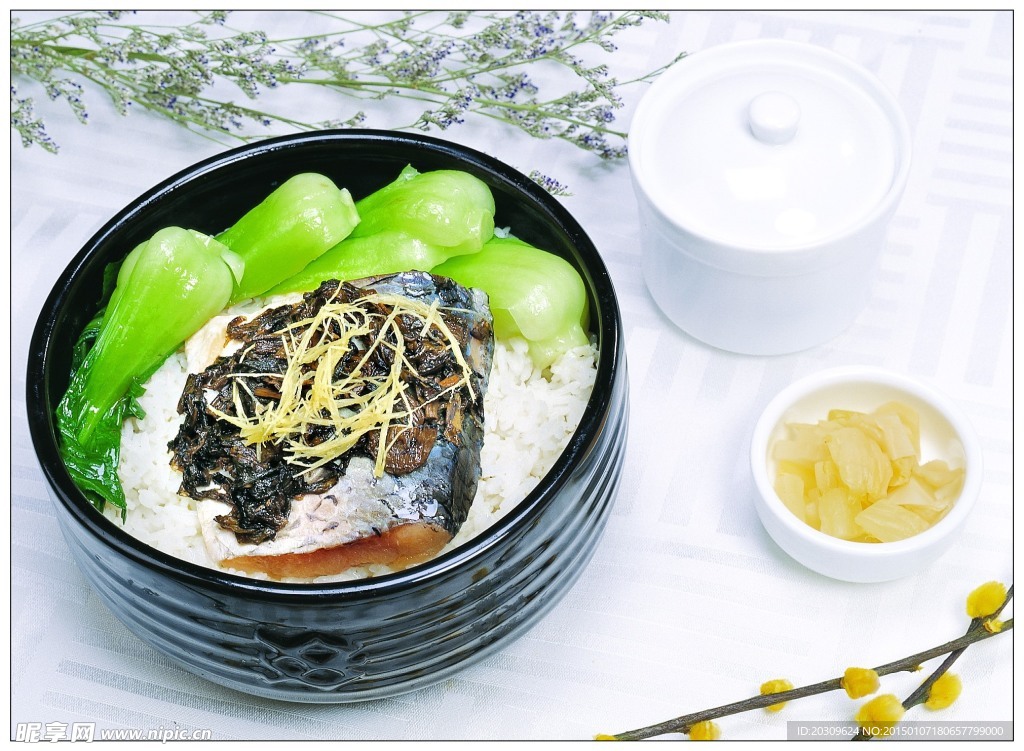 梅菜干鯇魚飯