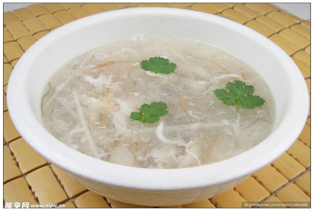 瓊瑤發(fā)菜羹