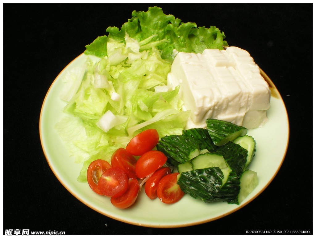豆腐沙拉