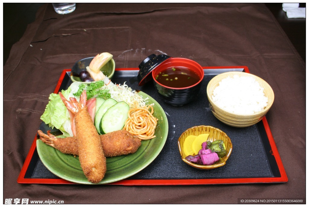 炸大蝦套餐