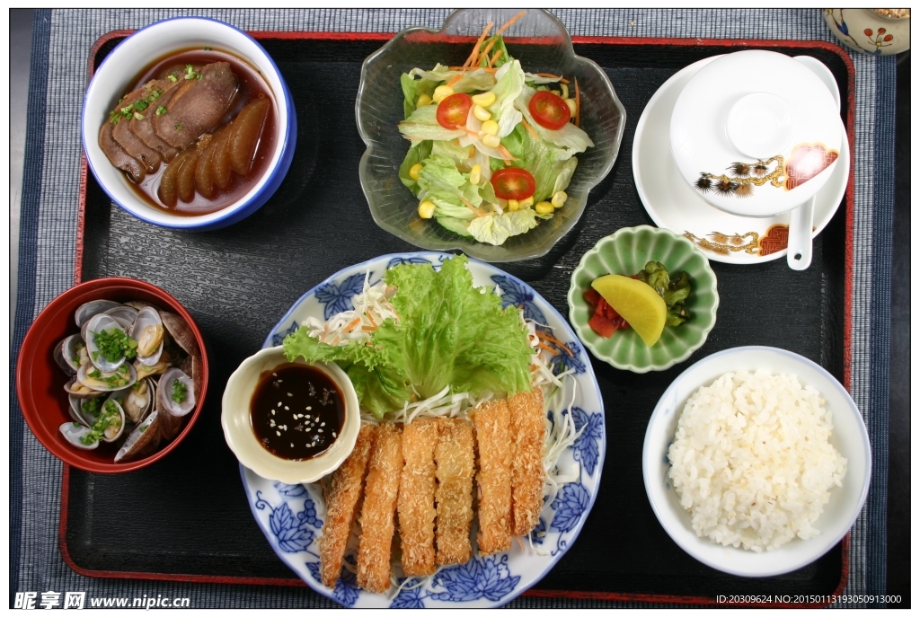 三紋魚排定食