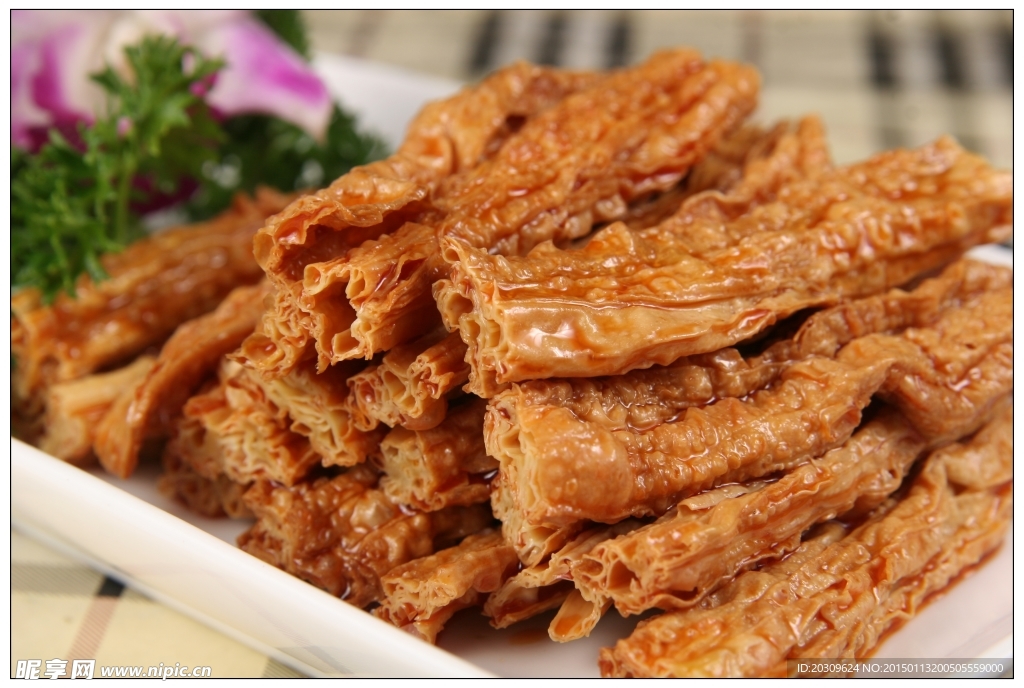 香辣腐竹