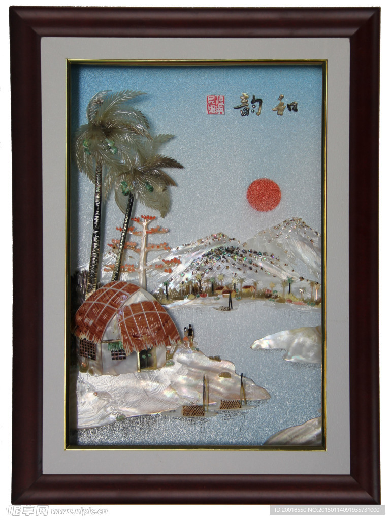 貝雕工藝品
