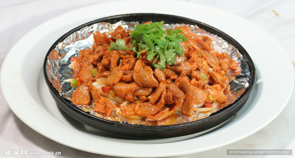 鐵板烤羊肉
