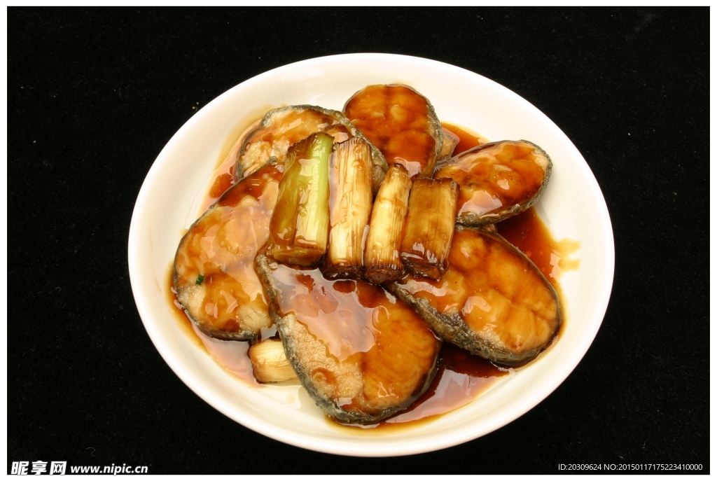 蔥燒馬哈魚