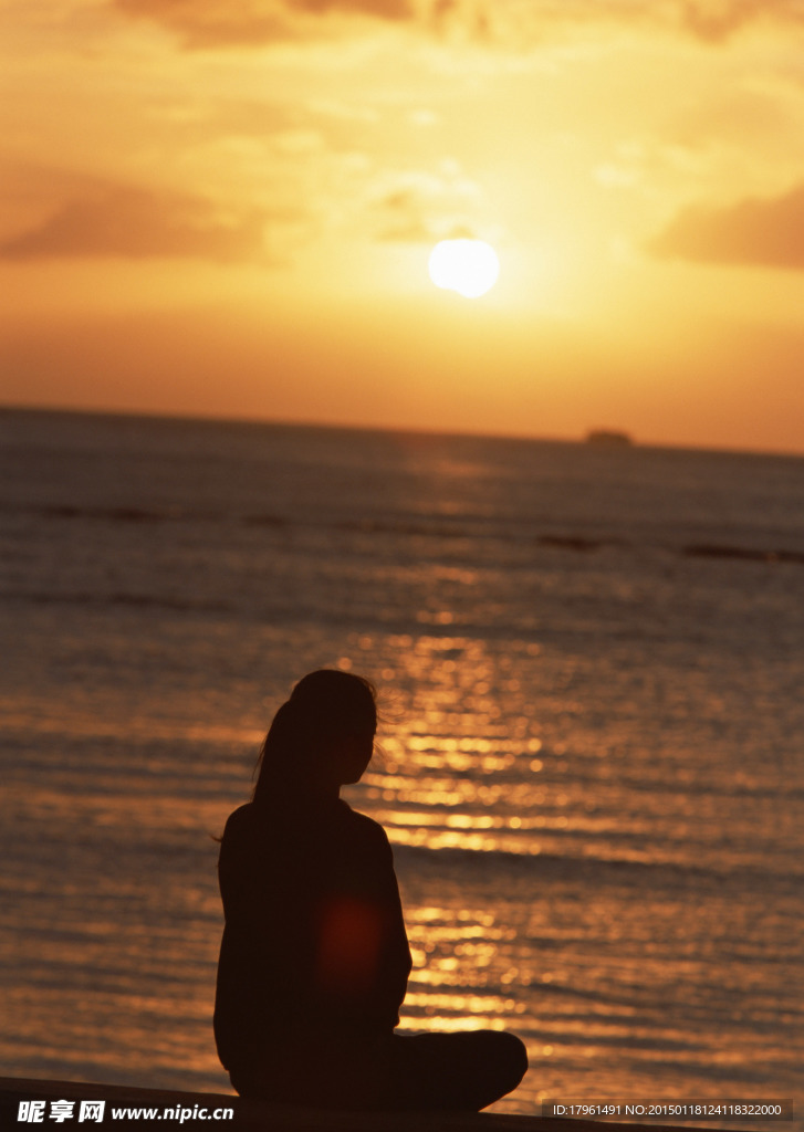 夏威夷夕陽