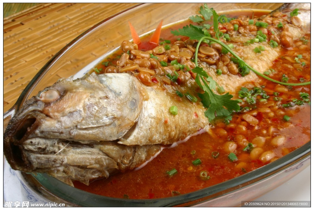 臘八豆燒脂魚