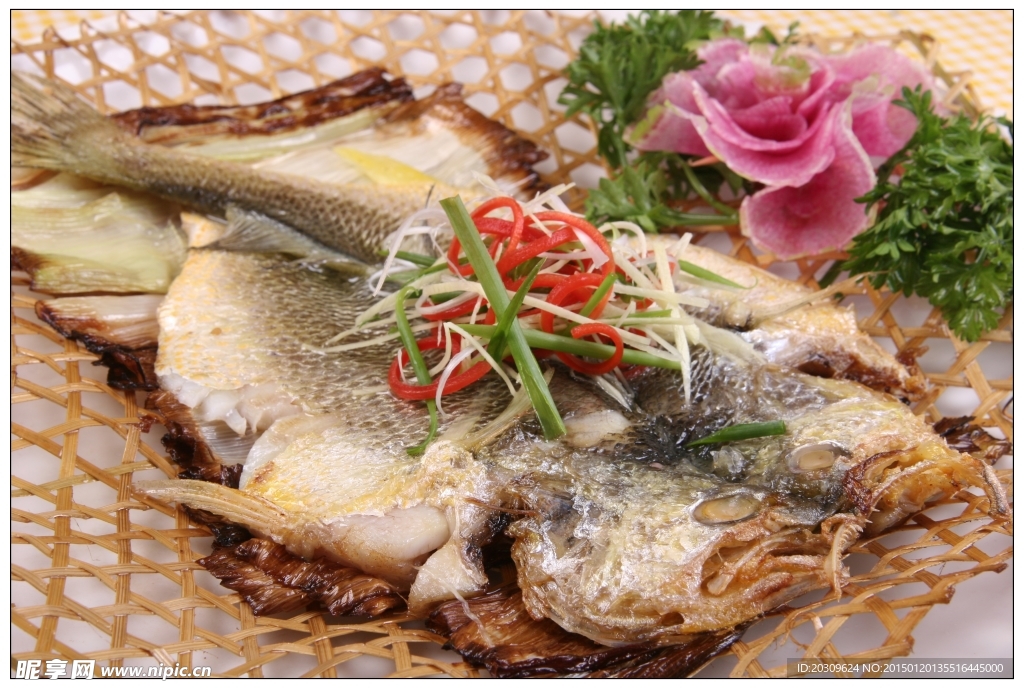竹網大黃魚
