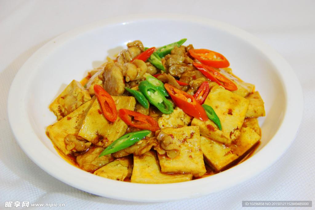 五花肉燒老豆腐
