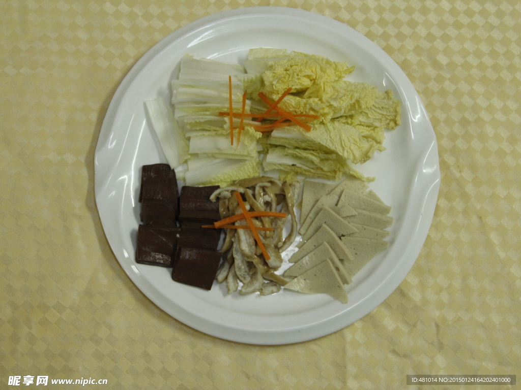 豆腐炒菜