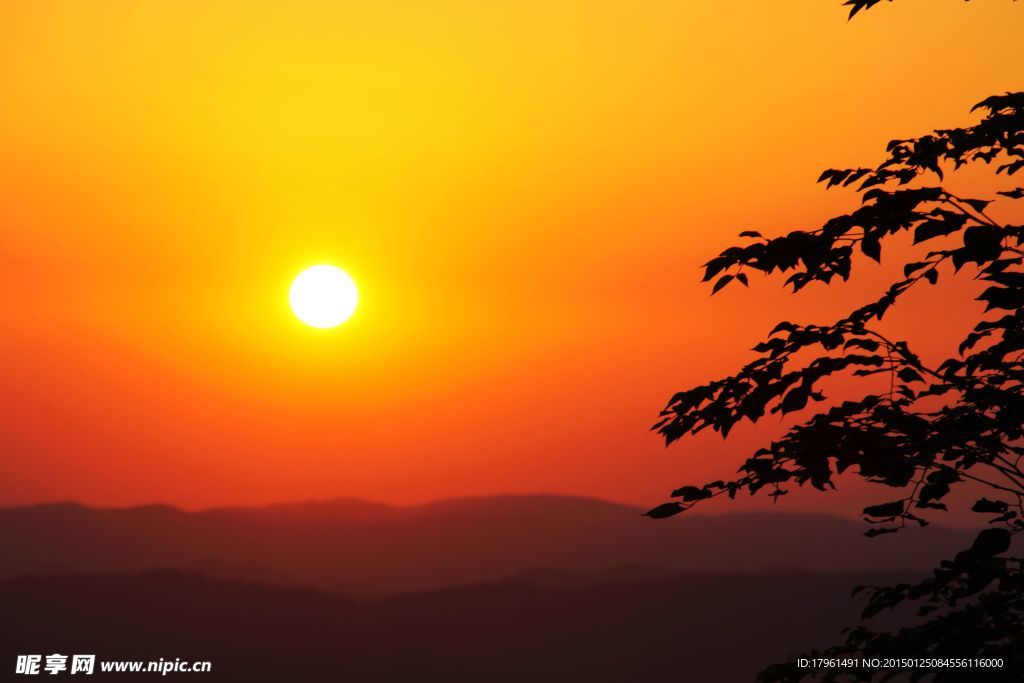 蘇仙嶺夕陽