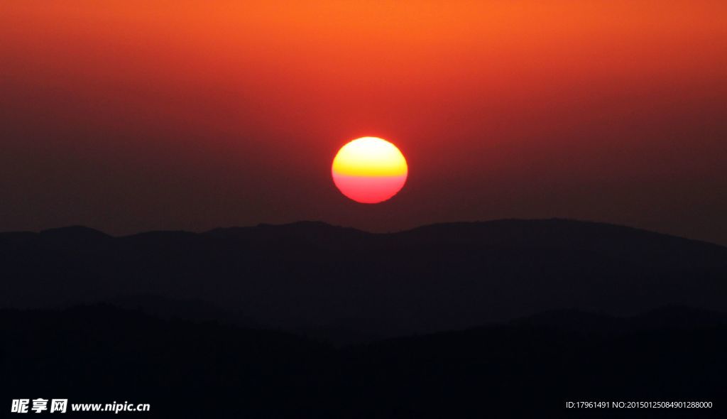 蘇仙嶺夕陽