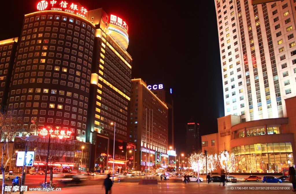 長春夜景