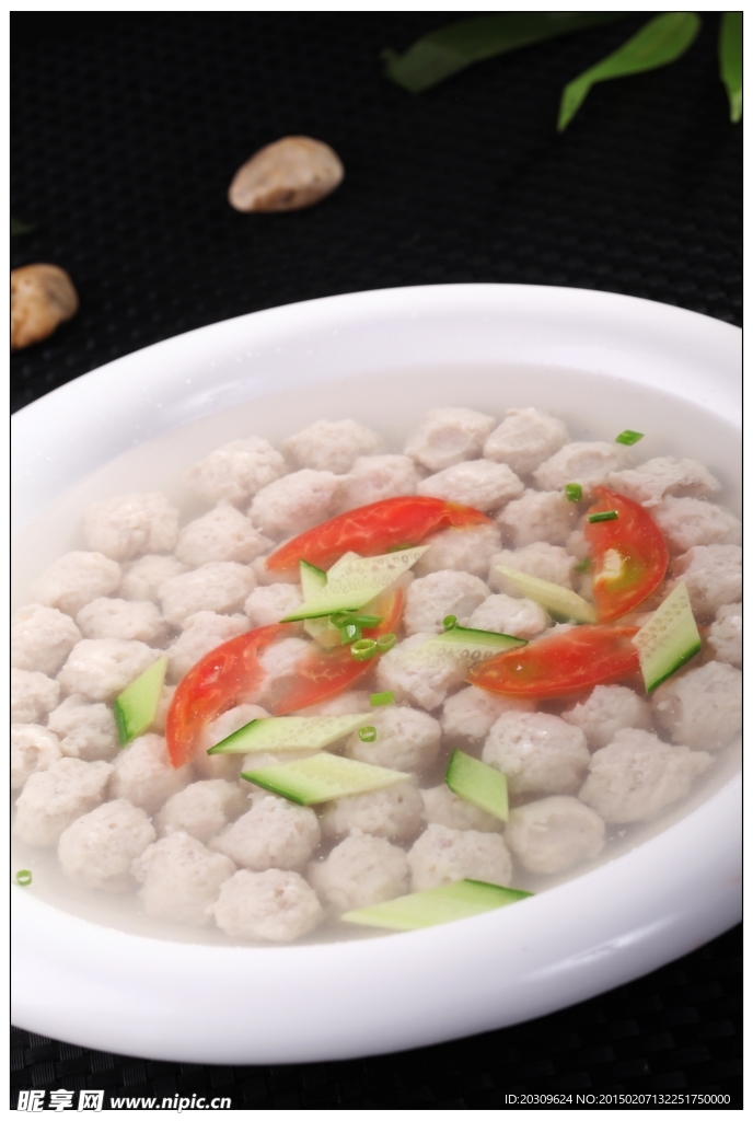 生汆魚丸