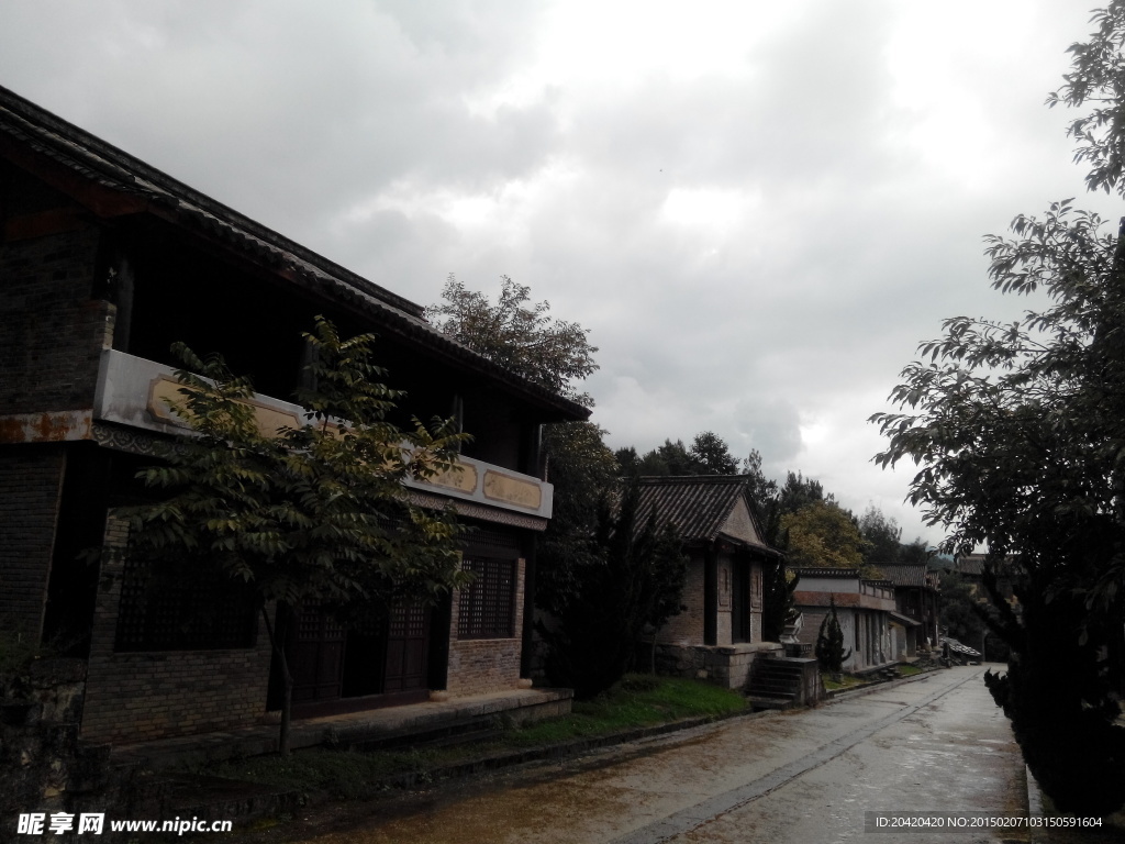 仿古建筑街道