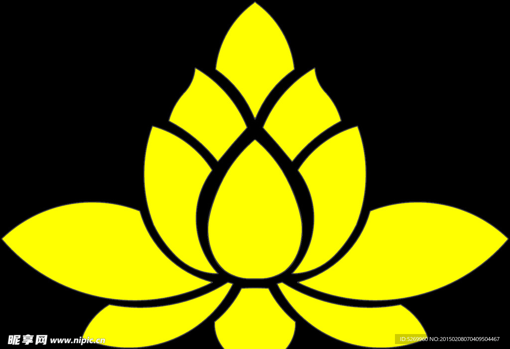 蓮花psd