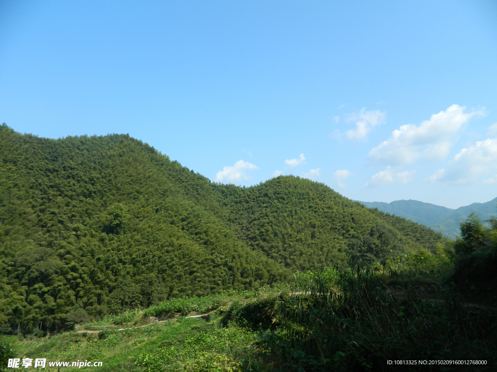 青山藍天