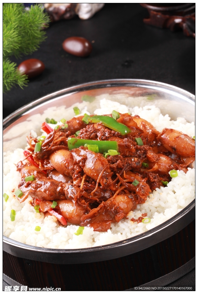 木桶籽烏飯一份