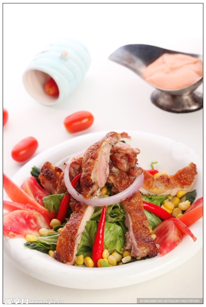 雞肉杭椒沙拉