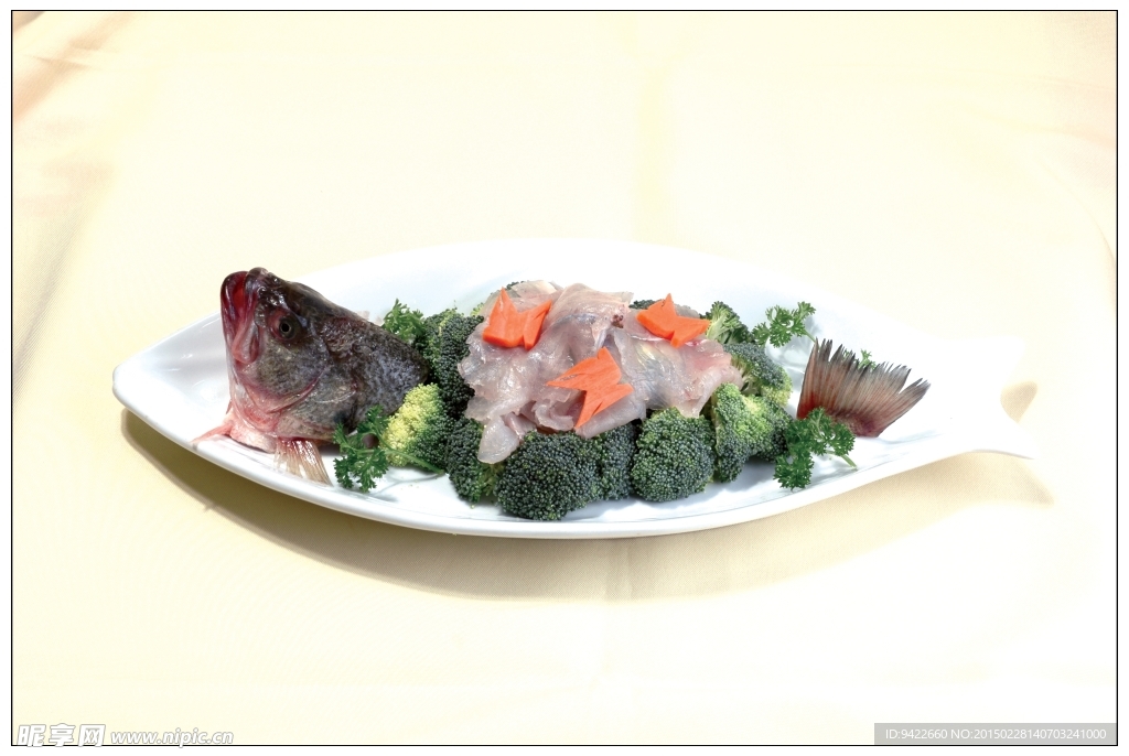碧綠炒魚球