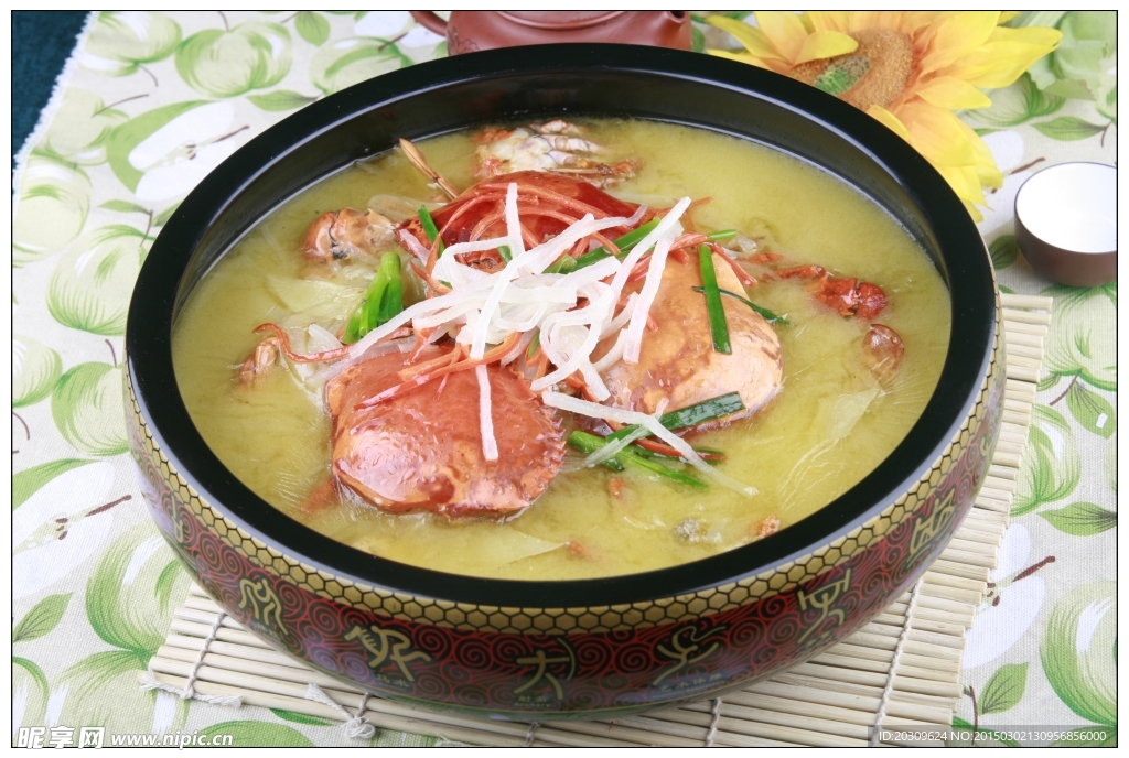 蘿卜絲煮肉蟹