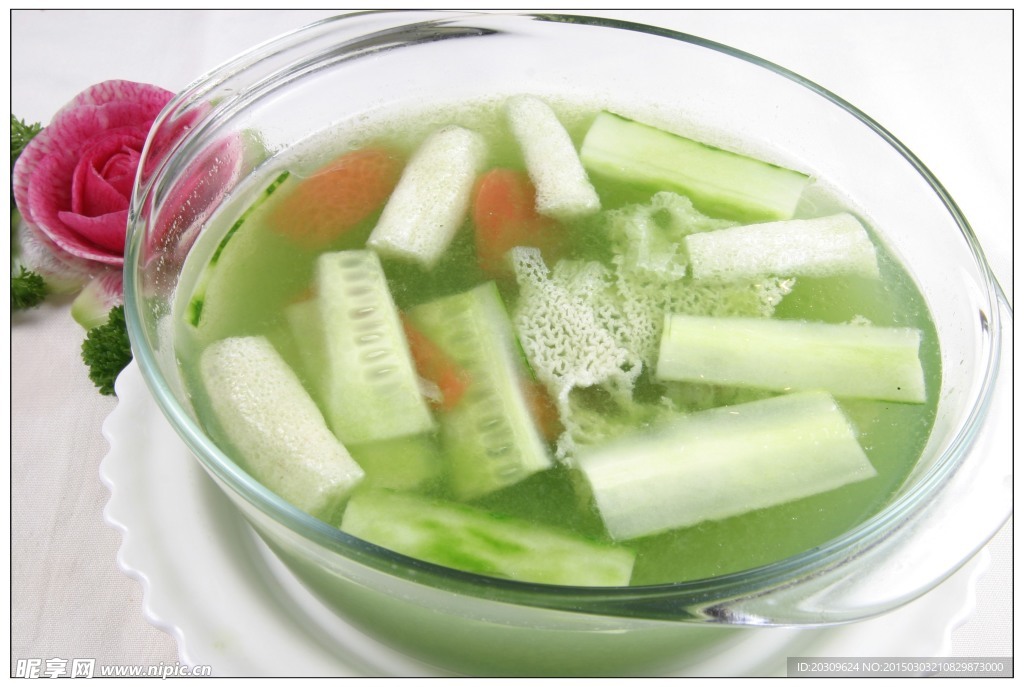 碧綠黃瓜湯