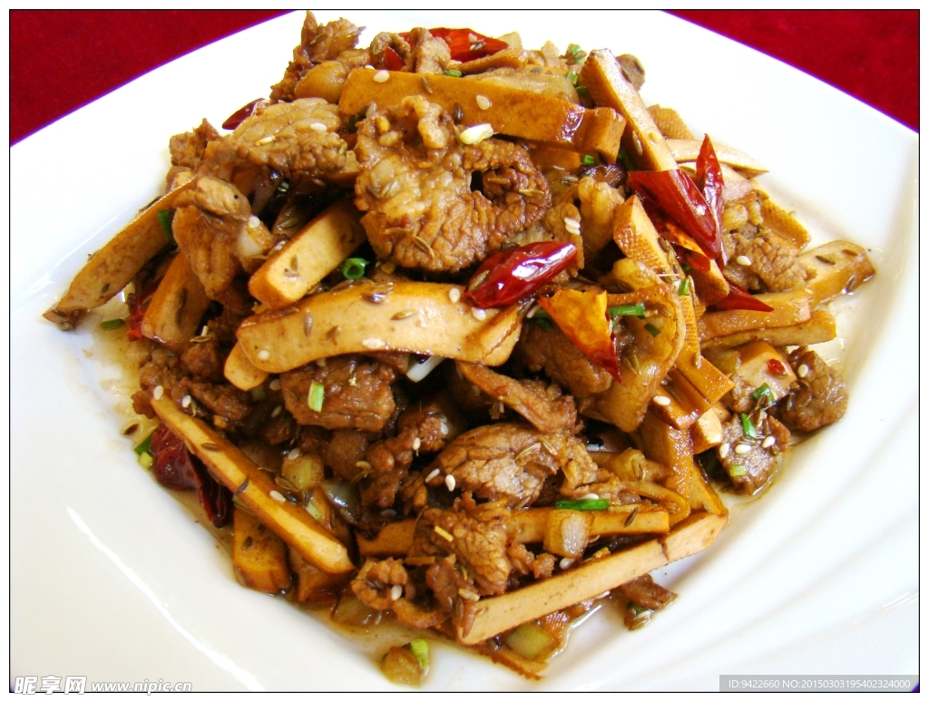 豆干羊肉