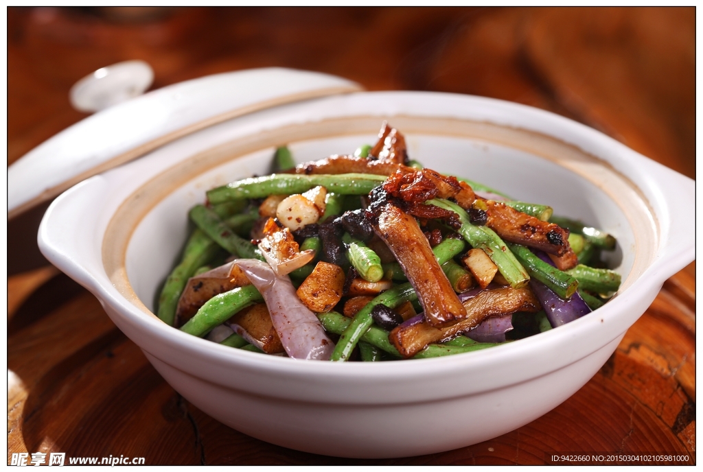 茄子豆粥煲