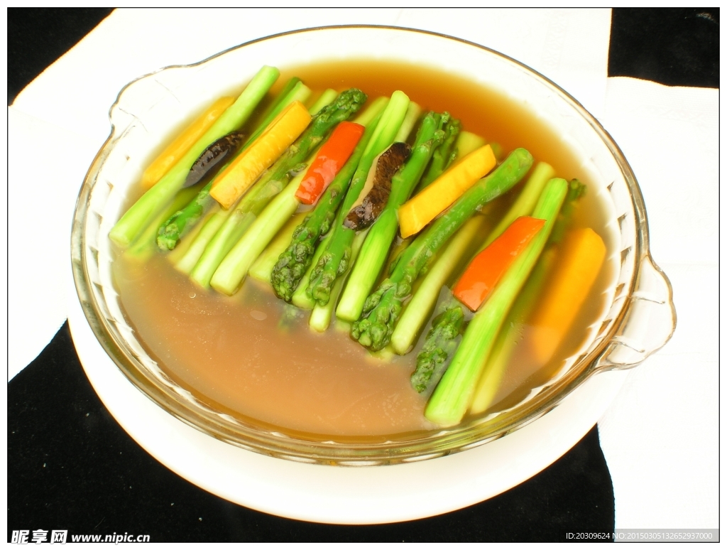 上湯露筍