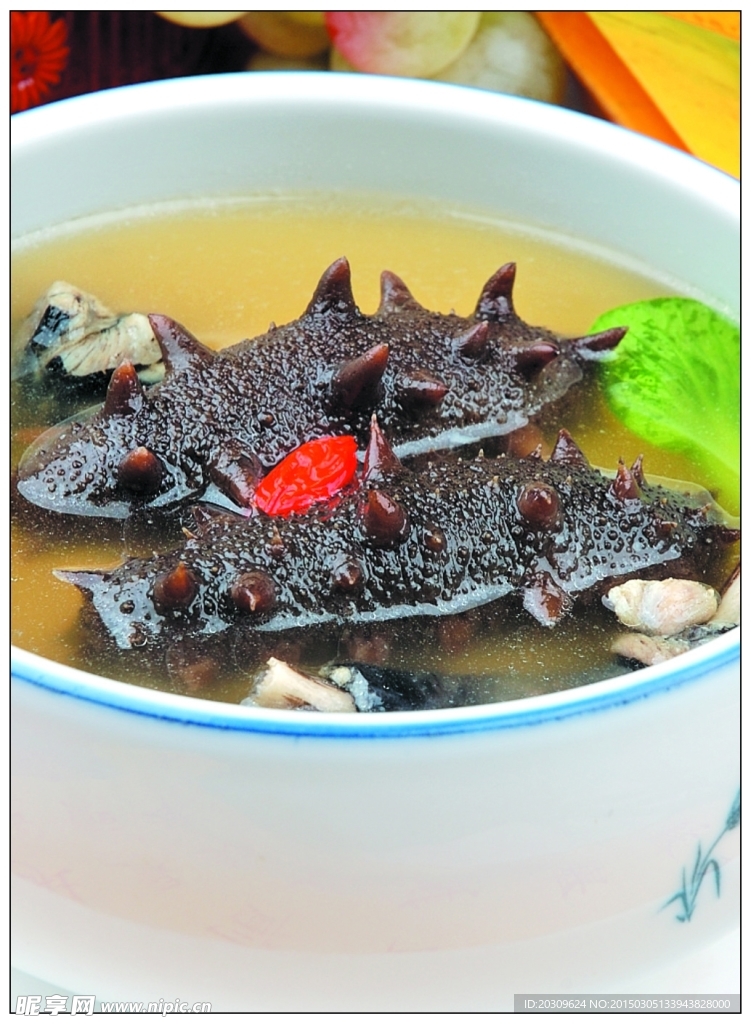 烏雞海參湯