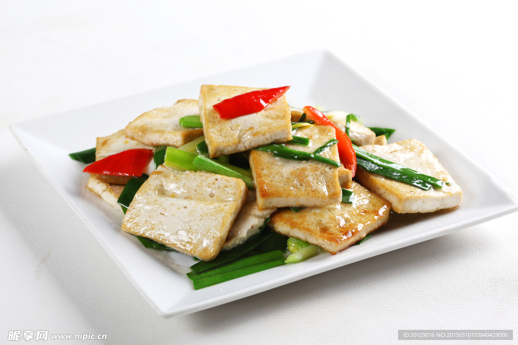 蒜菌燒豆腐