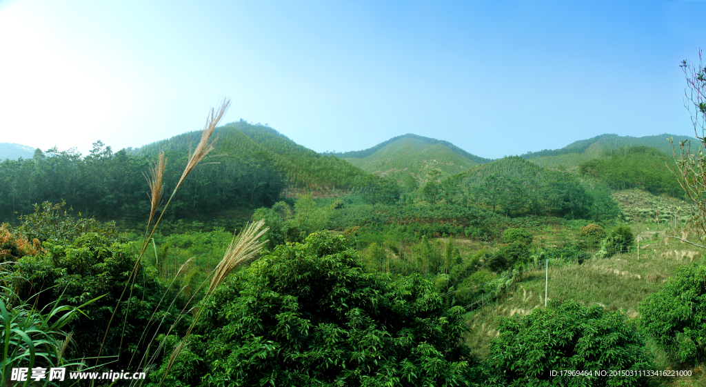 群山風景