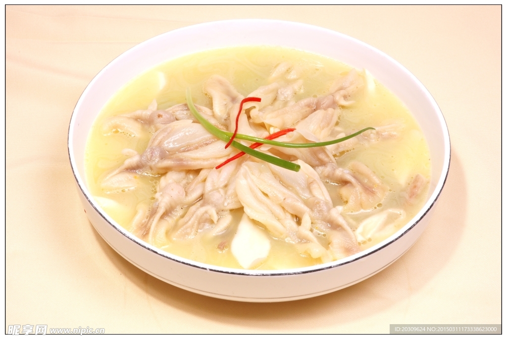 山菌燴鴨掌