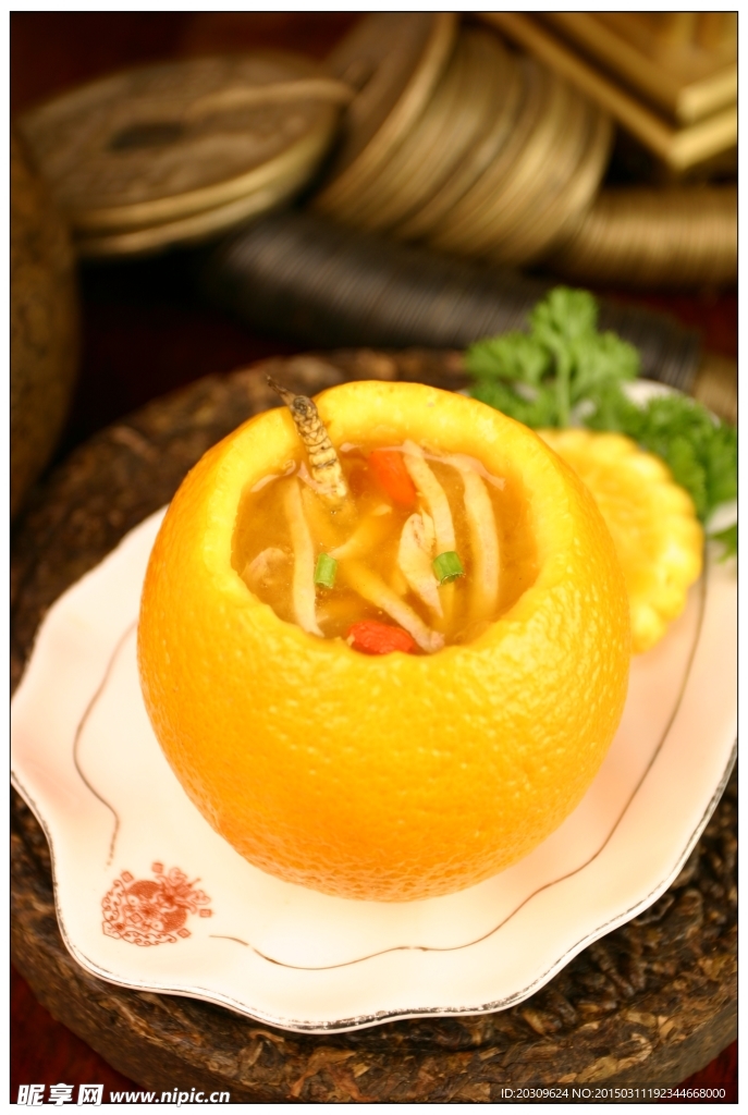 香橙蟲草鴨
