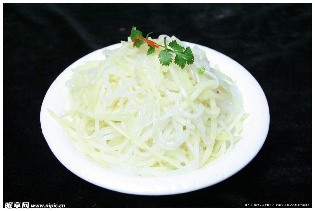 土豆絲拌粉條