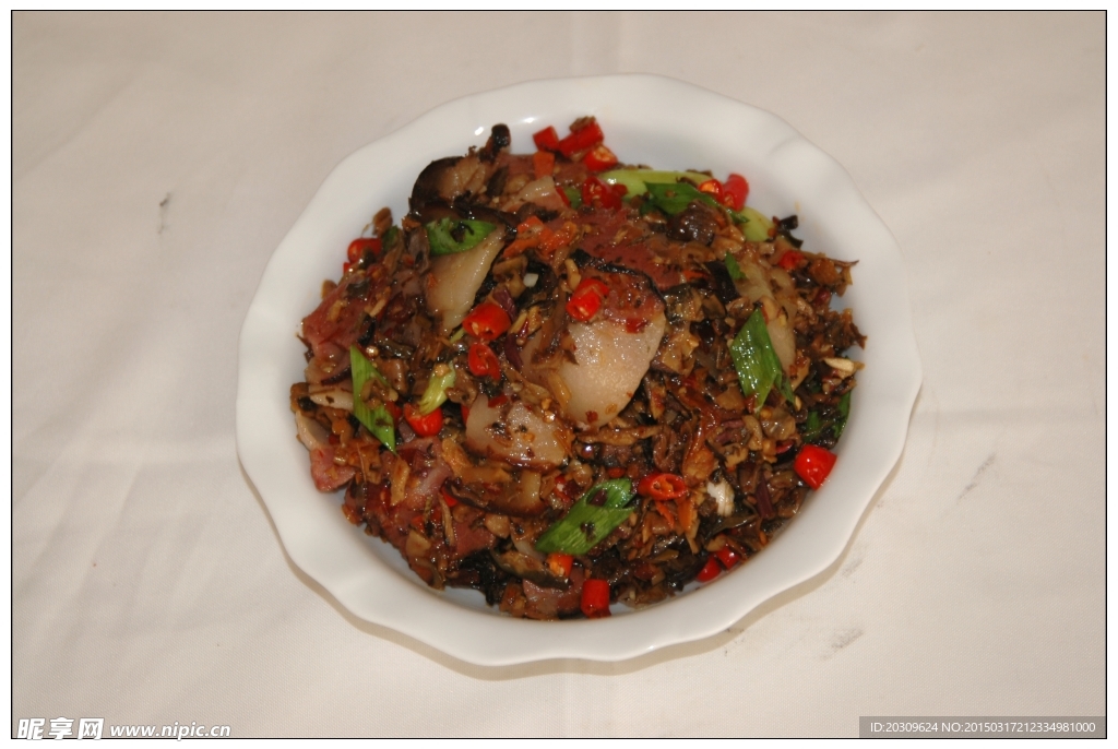 壇子菜炒臘肉