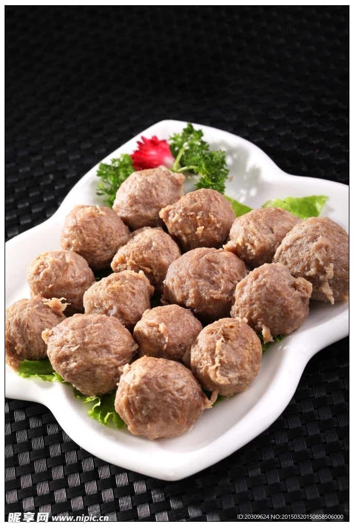鮑汁牛肉丸